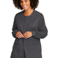 Wink™ Unisex WorkFlex™ Snap-Front Scrub Jacket - Pewter