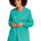 Wink™ Unisex WorkFlex™ Snap-Front Scrub Jacket - Teal