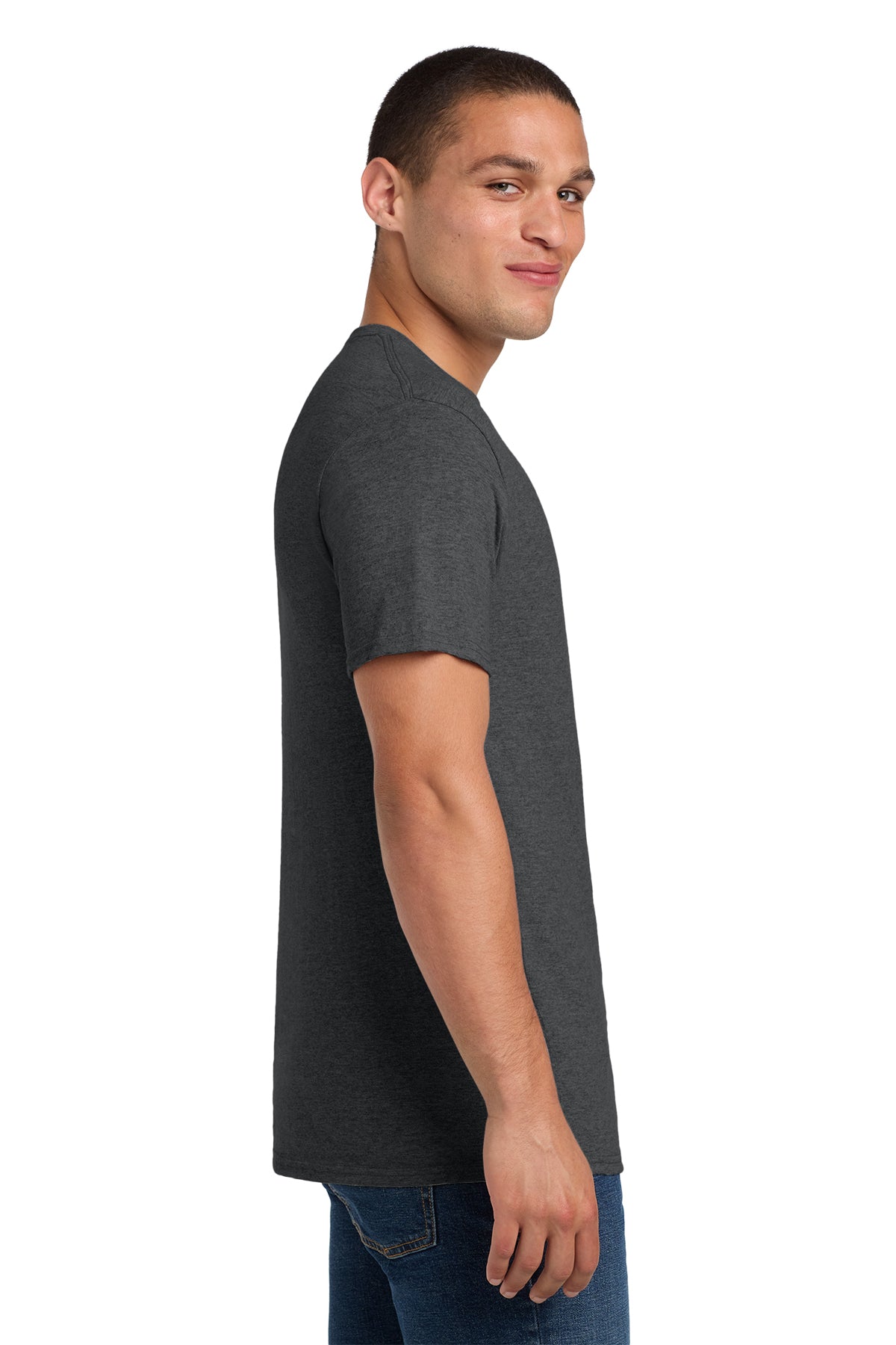 Jerzees® - Dri-Power® 50/50 Cotton/Poly T-Shirt - Black Heather