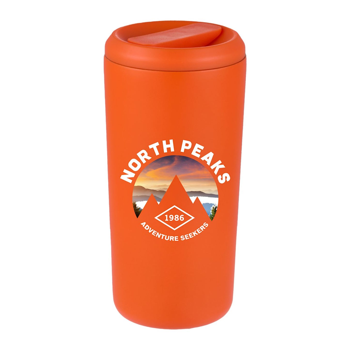 Drake Eco-Friendly Vacuum Insulated Tumbler 16oz - Orange