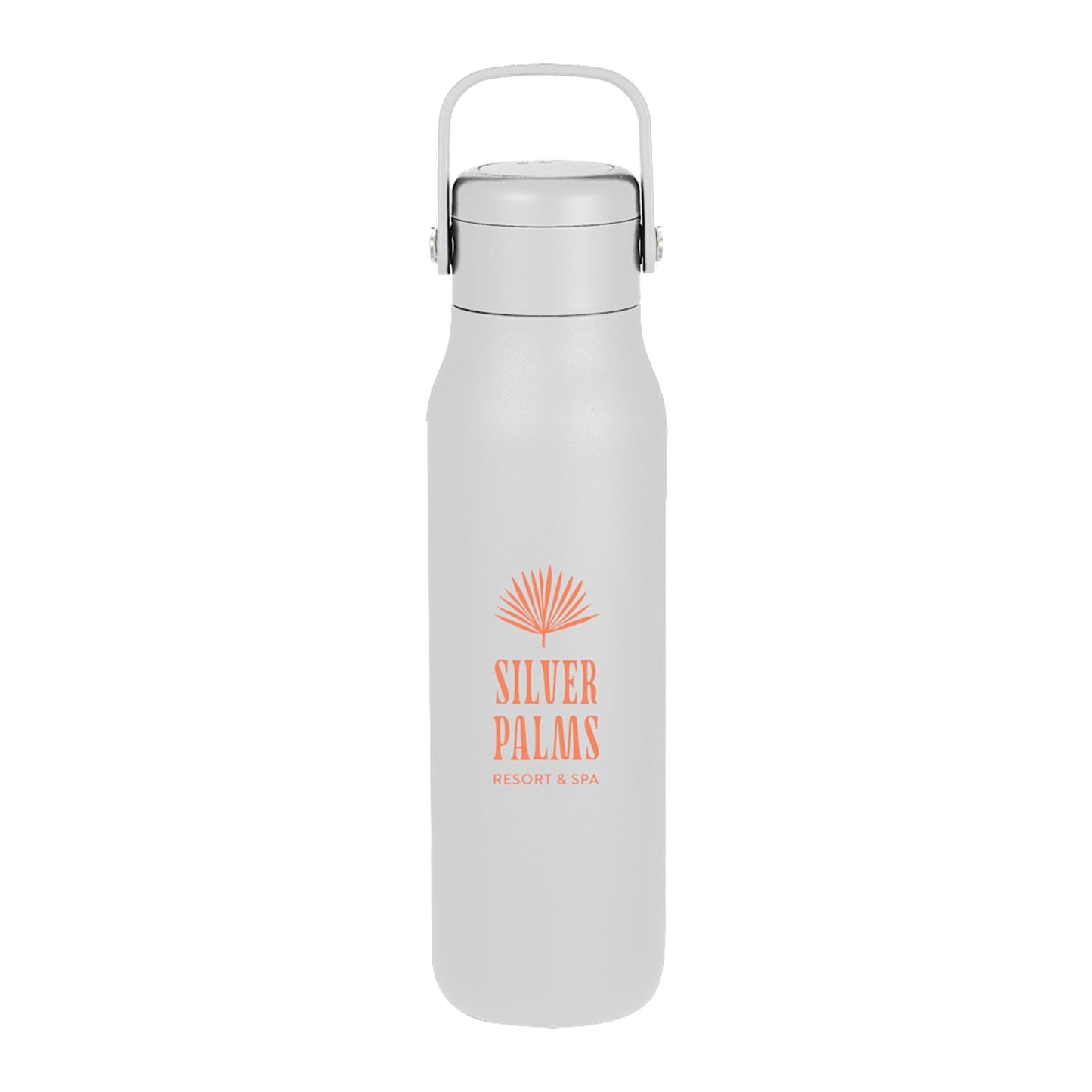 Explorer Threadless Recycled Stainless Bottle 25oz - White