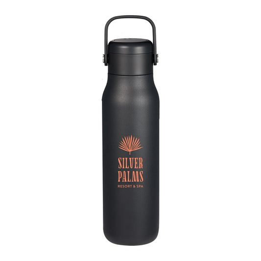 Explorer Threadless Recycled Stainless Bottle 25oz - Black