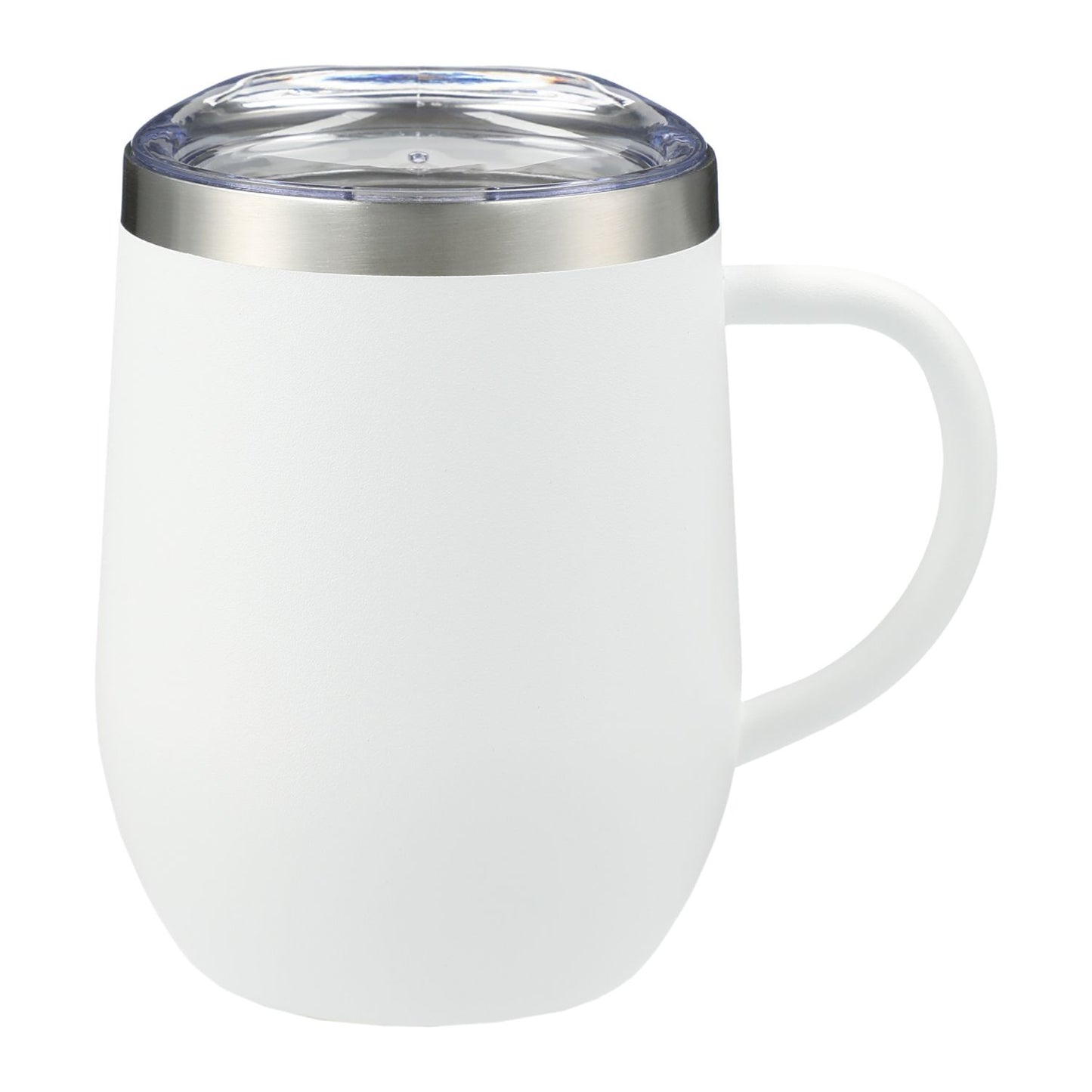 Brew Copper Vacuum Insulated Mug 12oz - White