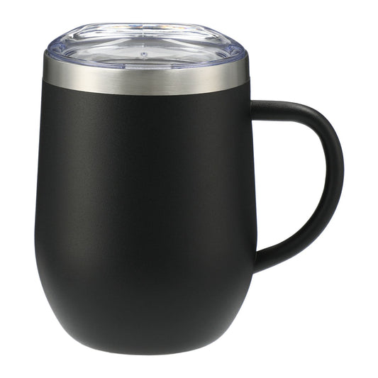 Brew Copper Vacuum Insulated Mug 12oz - Black