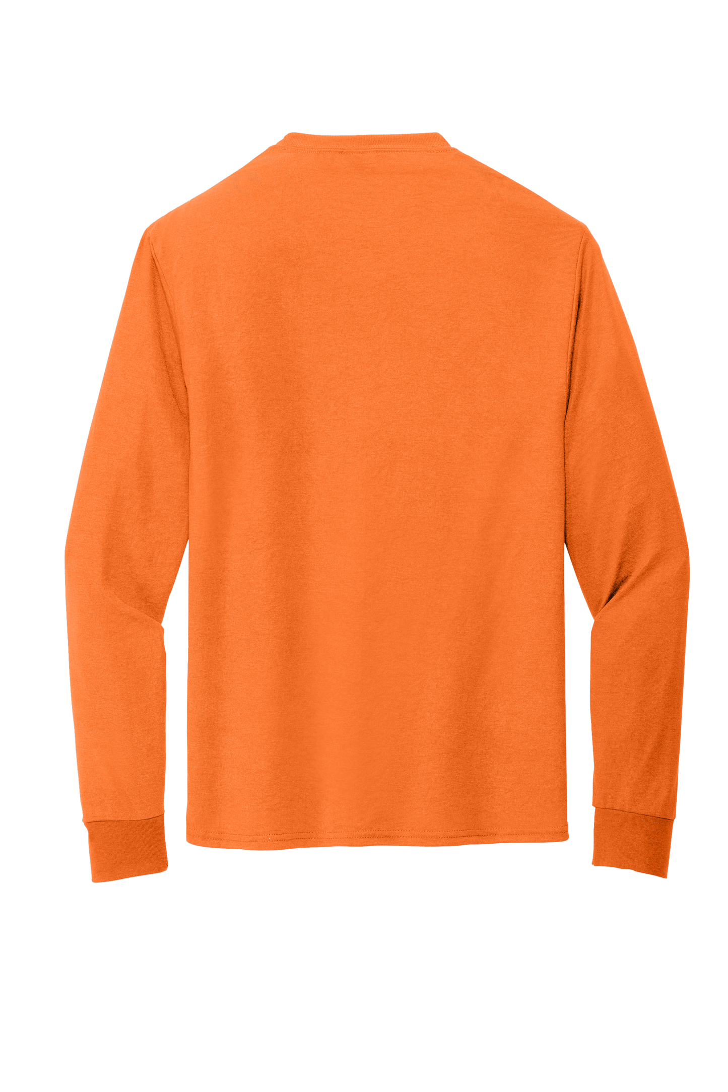 Jerzees® Dri-Power® 100% Polyester Long Sleeve T-Shirt - Safety Orange