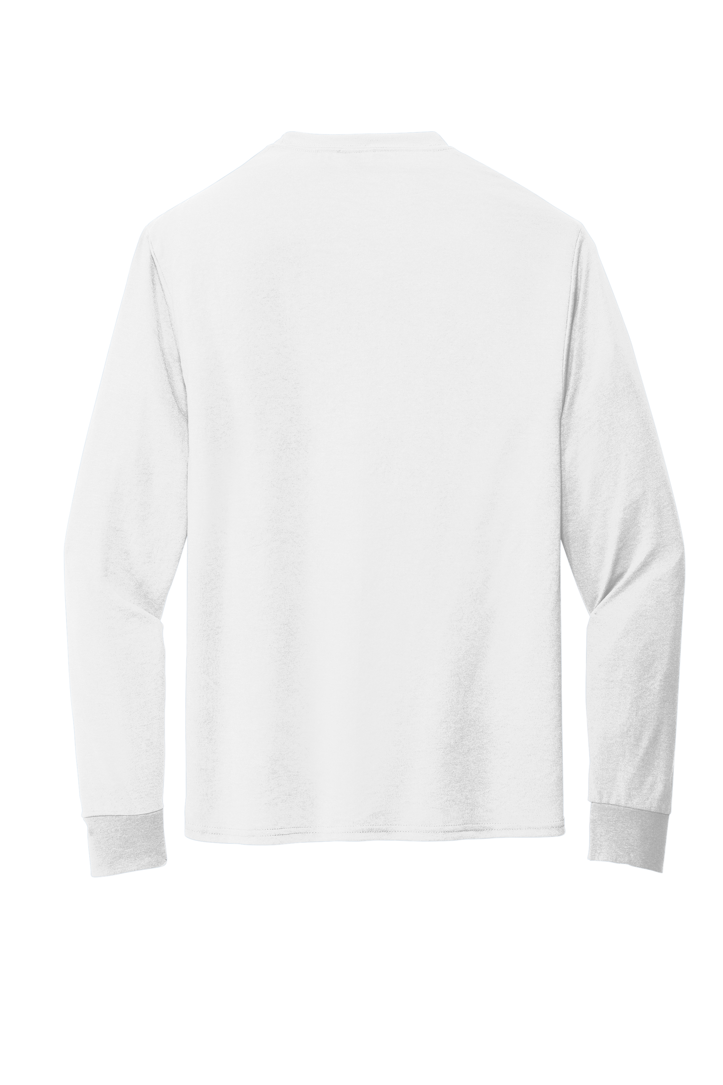 Jerzees® Dri-Power® 100% Polyester Long Sleeve T-Shirt - White