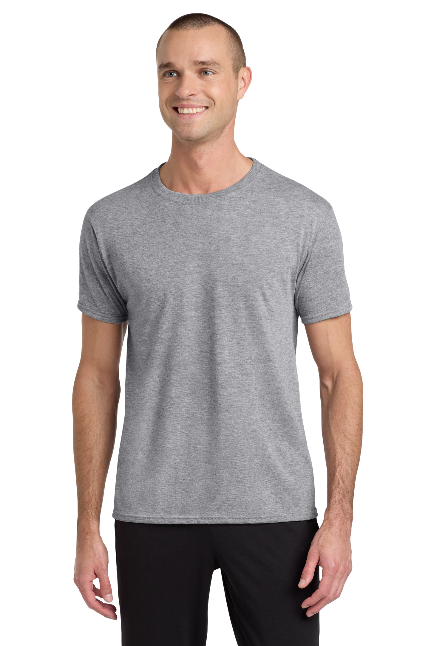 Jerzees® Dri-Power® 100% Polyester T-Shirt - Athletic Heather