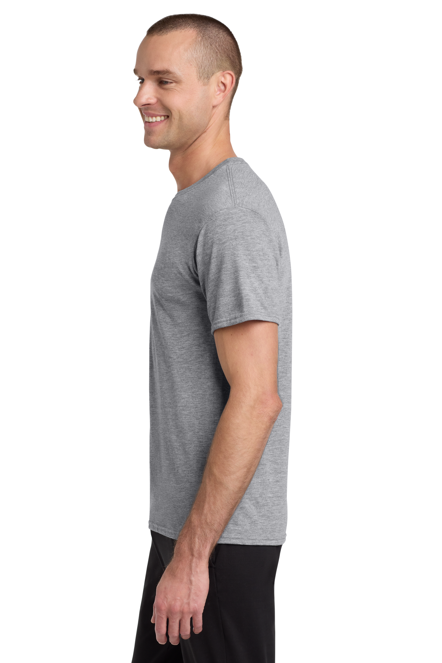 Jerzees® Dri-Power® 100% Polyester T-Shirt - Athletic Heather