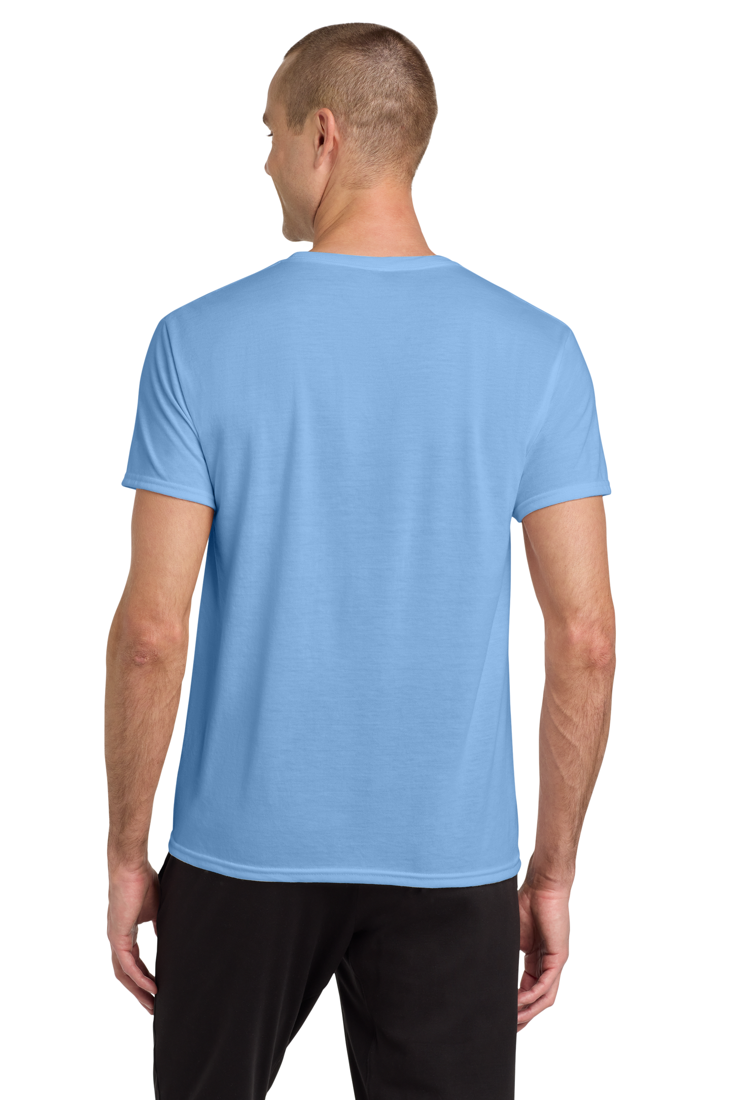 Jerzees® Dri-Power® 100% Polyester T-Shirt -Light Blue