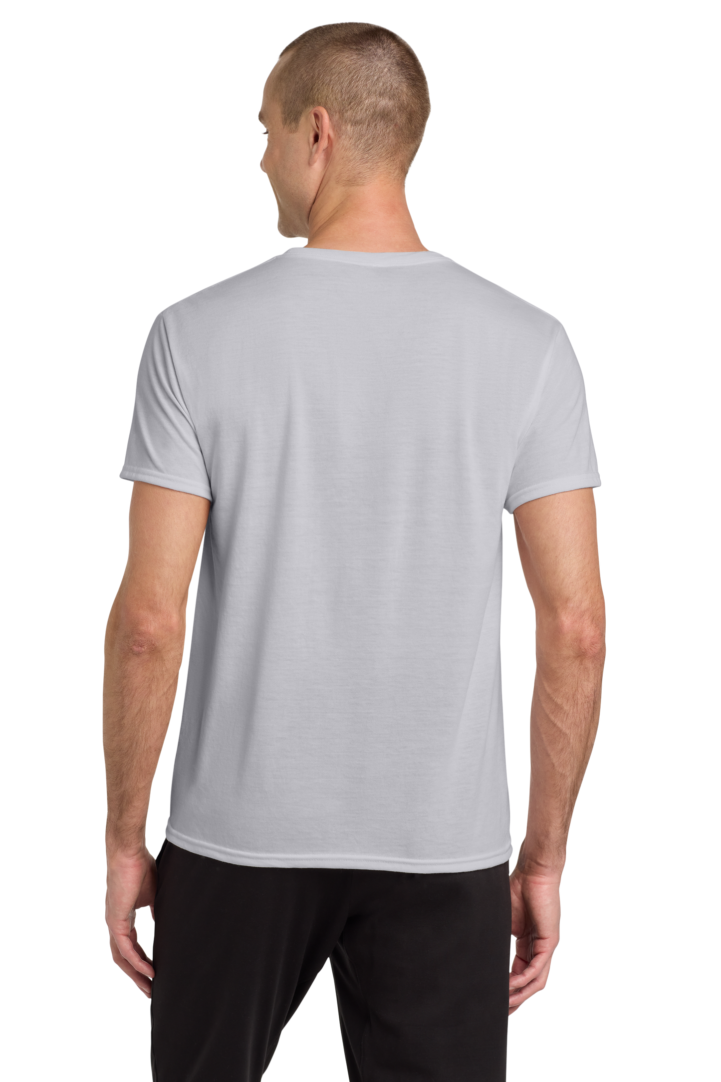 Jerzees® Dri-Power® 100% Polyester T-Shirt -Silver