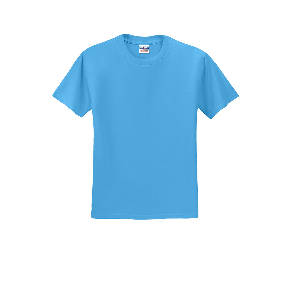 Jerzees® - Dri-Power® 50/50 Cotton/Poly T-Shirt - Aquatic Blue