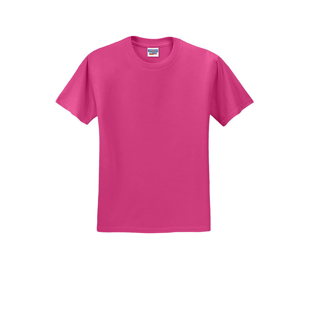 Jerzees® - Dri-Power® 50/50 Cotton/Poly T-Shirt - Cyber Pink