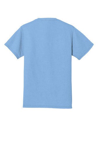 Jerzees® Dri-Power® 100% Polyester T-Shirt -Light Blue