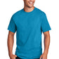 Port & Company® Core Cotton Tee - Neon Blue