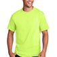 Port & Company® Core Cotton Tee - Neon Yellow