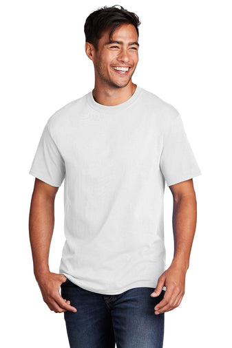 Port & Company® Core Cotton Tee - White