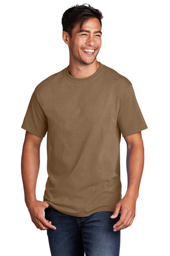 Port & Company® Core Cotton Tee - Woodland Brown