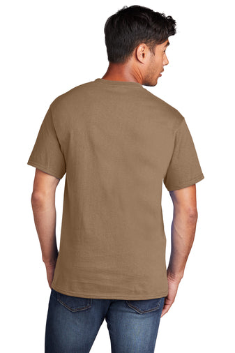 Port & Company® Core Cotton Tee - Woodland Brown