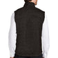 Port Authority ® Sweater Fleece Vest - Black Heather