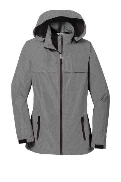 Port Authority® Women's Torrent Waterproof Jacket - Dark Heather Grey