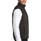 Port Authority ® Sweater Fleece Vest - Black Heather