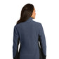 Port Authority® Women's R-Tek® Pro Fleece Full-Zip Jacket - Navy Heather/ Black