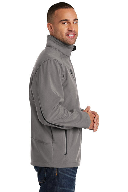 Port Authority® Welded Soft Shell Jacket - Deep Smoke