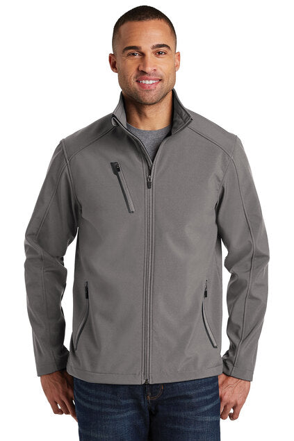 Port Authority® Welded Soft Shell Jacket - Deep Smoke