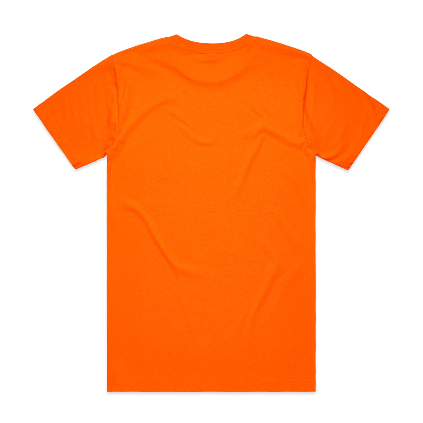 Men Safety Short Sleeve Tee - Safety Orange