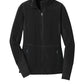 Port Authority® Women's R-Tek® Pro Fleece Full-Zip Jacket - Black / Black