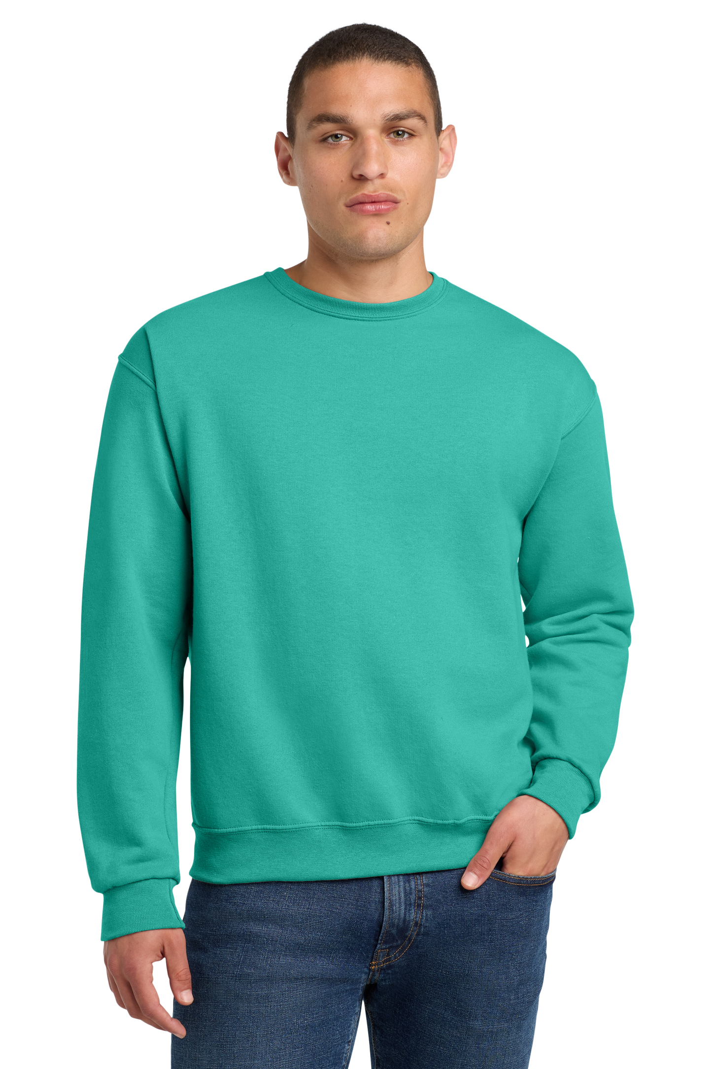 Jerzees® - NuBlend® Crewneck Sweatshirt - Cool Mint