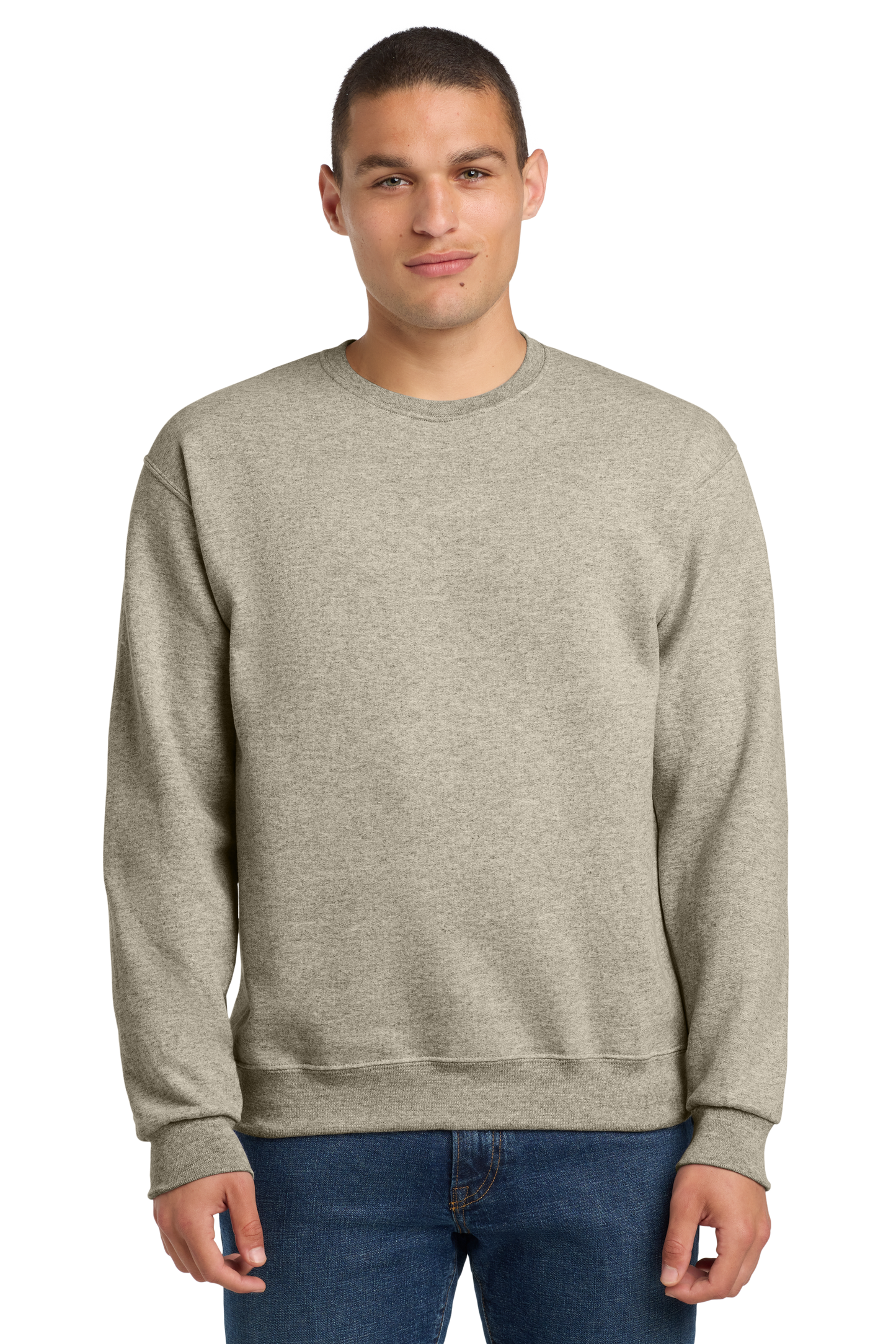 Jerzees® - NuBlend® Crewneck Sweatshirt - Oatmeal Heather