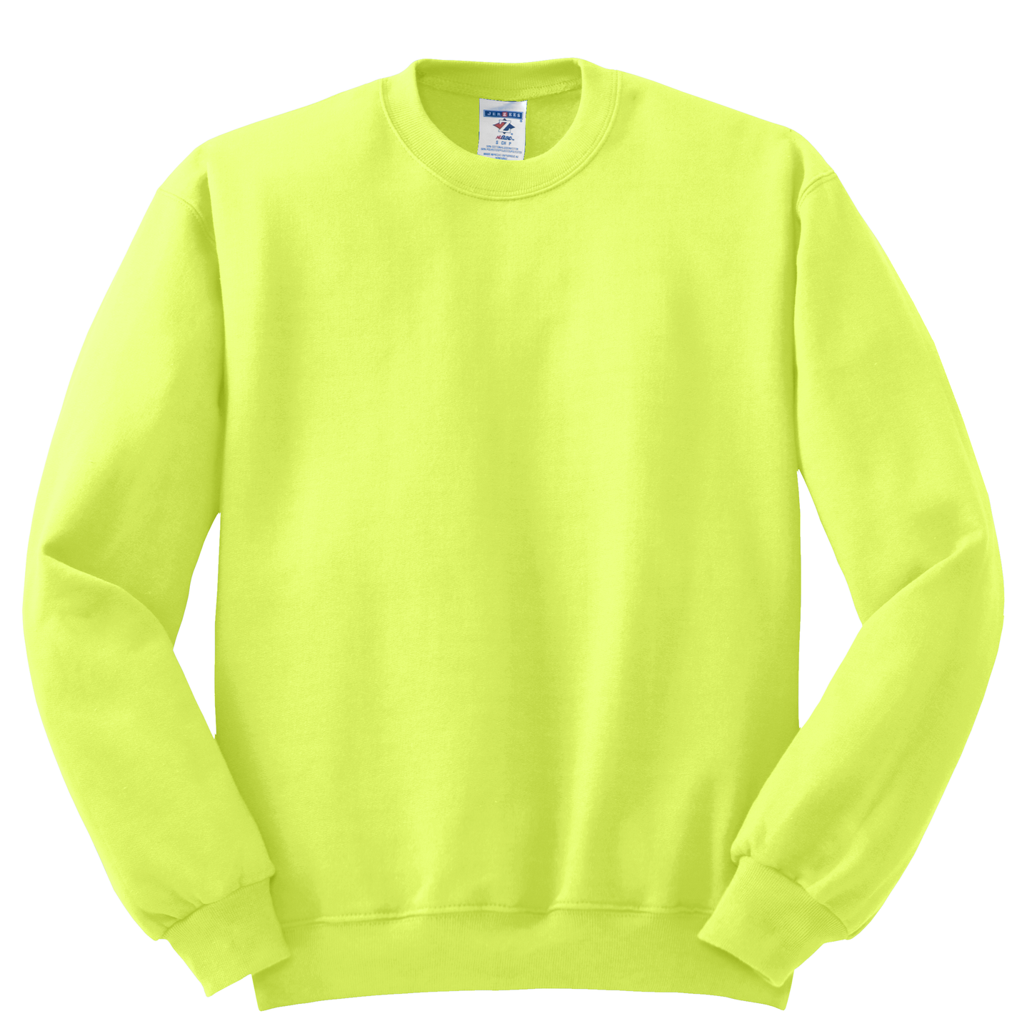 Jerzees® - NuBlend® Crewneck Sweatshirt - Safety Green