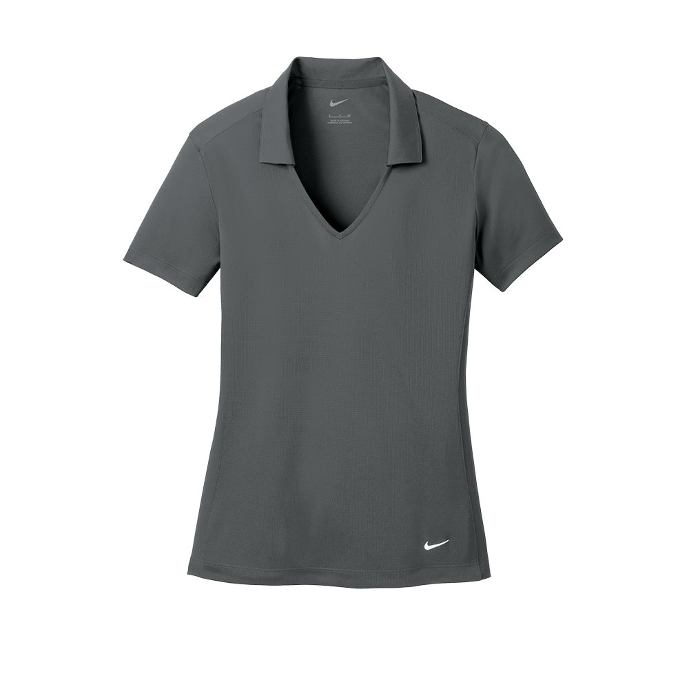 Nike Women Dri-FIT Vertical Mesh Polo - Anthracite