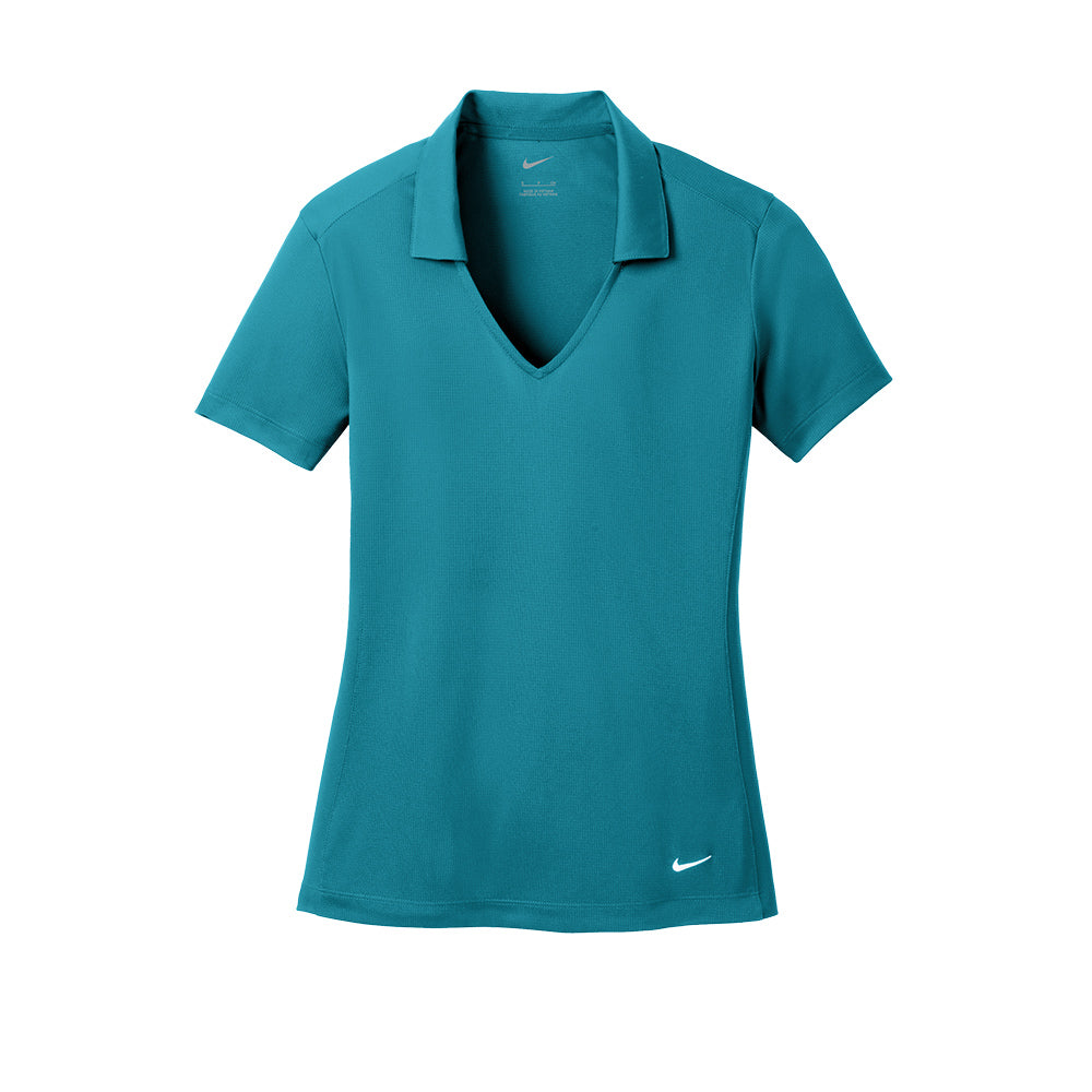 Nike Women Dri-FIT Vertical Mesh Polo - Blustery