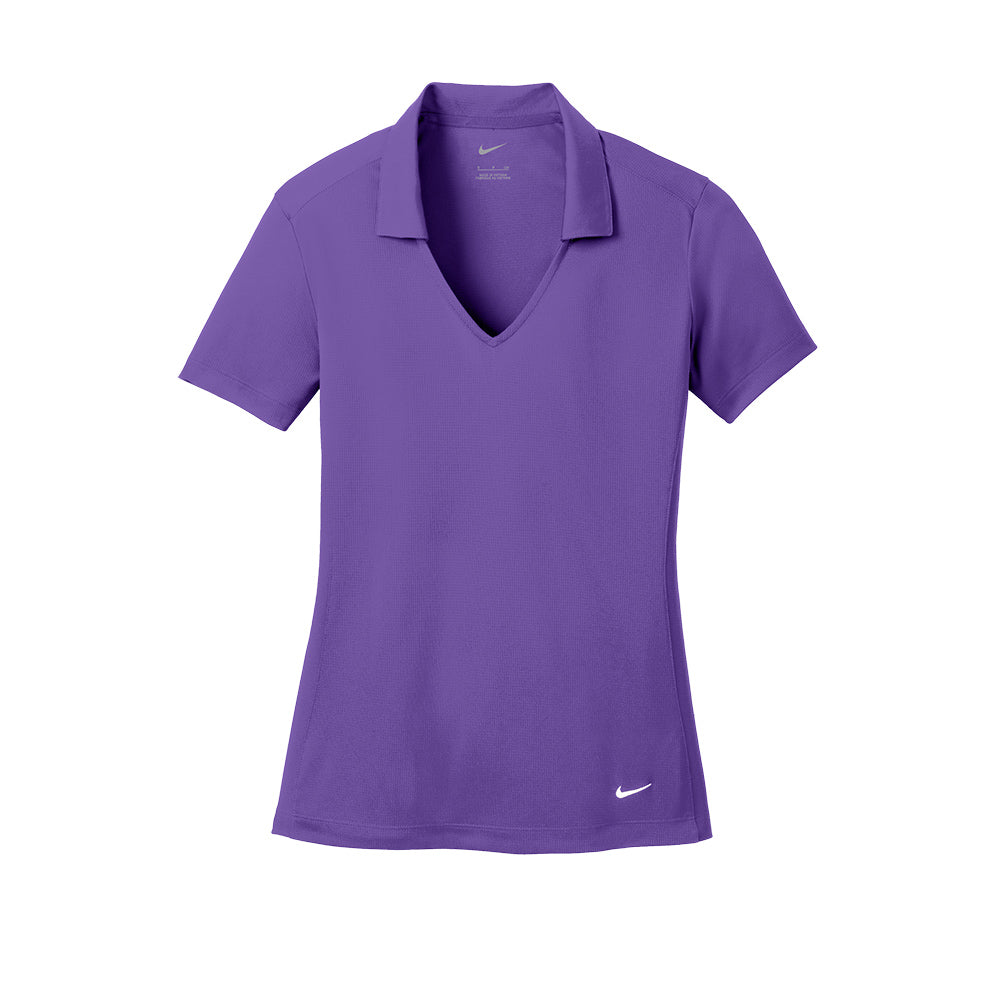 Nike Women Dri-FIT Vertical Mesh Polo - Court Purple