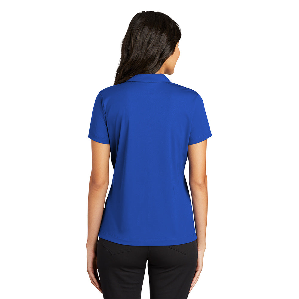 Nike Women Dri-FIT Vertical Mesh Polo - Old Royal