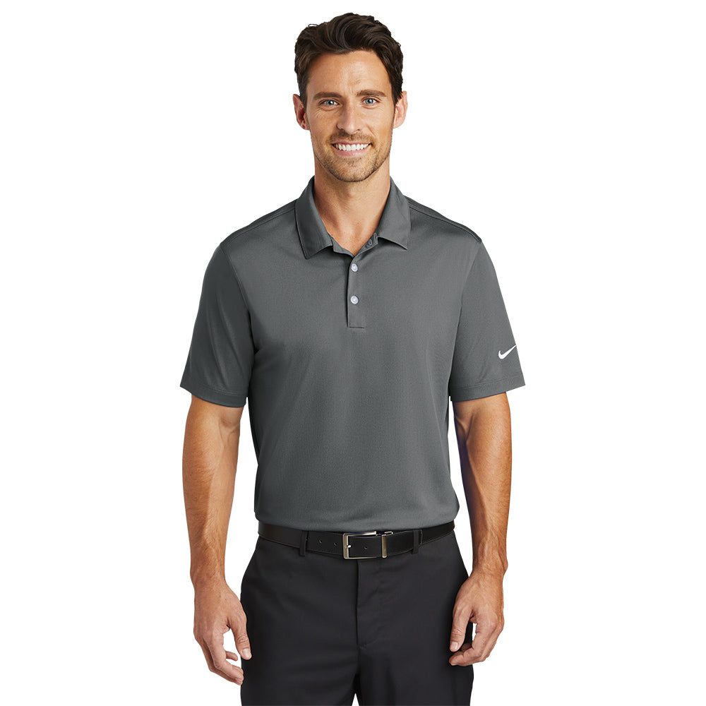 Nike Dri-FIT Vertical Mesh Polo - Anthracite