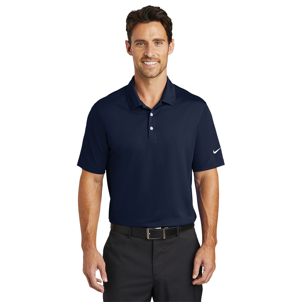 Nike Dri-FIT Vertical Mesh Polo - Marine