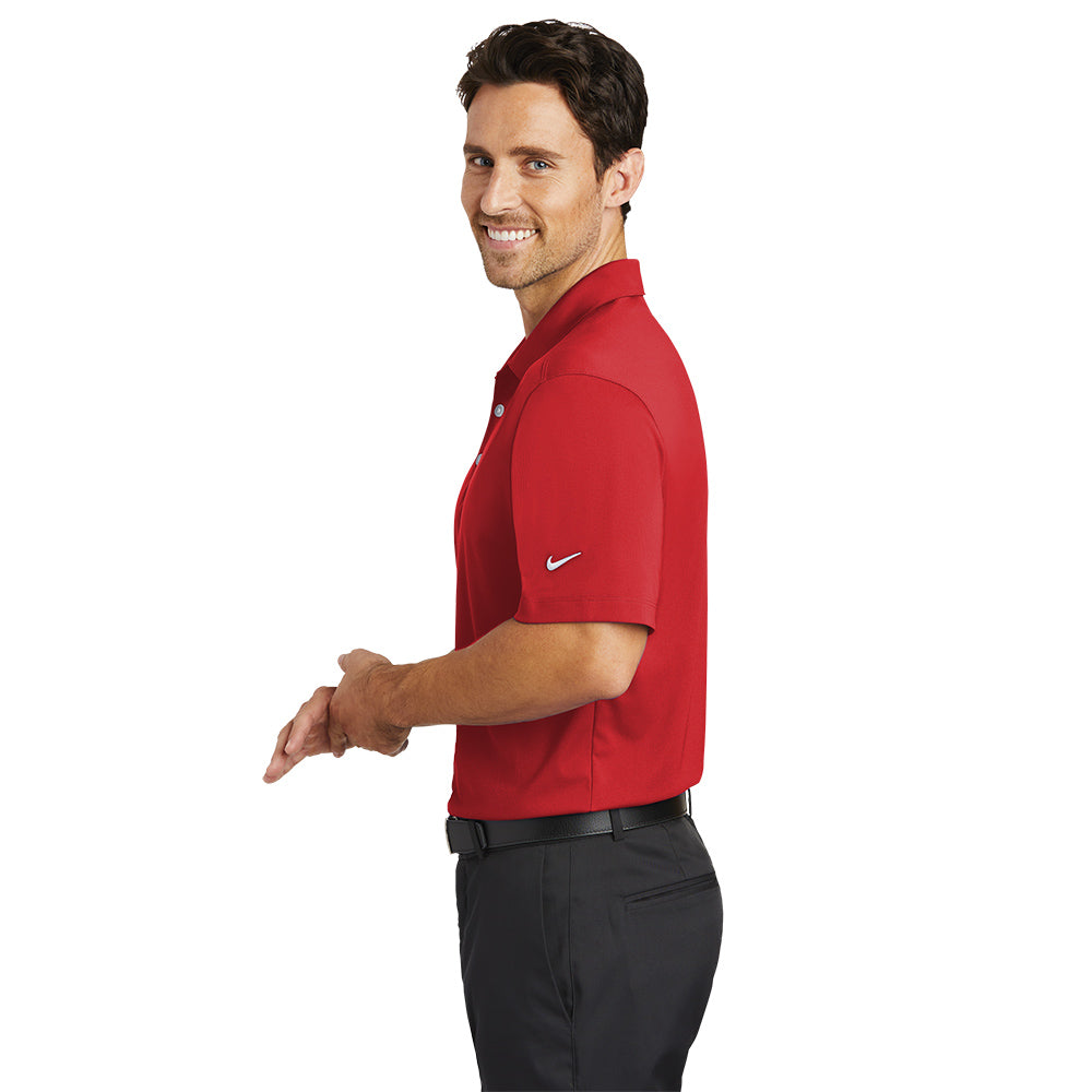 Nike Dri-FIT Vertical Mesh Polo - University Red