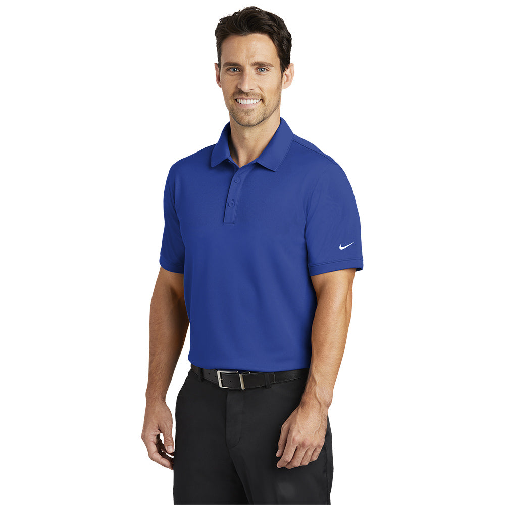 Nike Dri-FIT Solid Icon Pique Modern Fit Polo - Deep Royal Blue