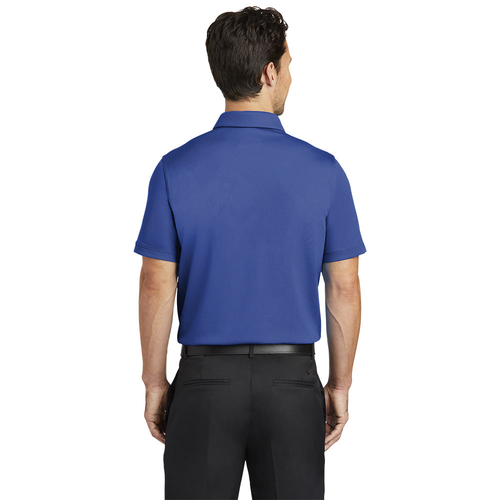 Nike Dri-FIT Solid Icon Pique Modern Fit Polo - Deep Royal Blue