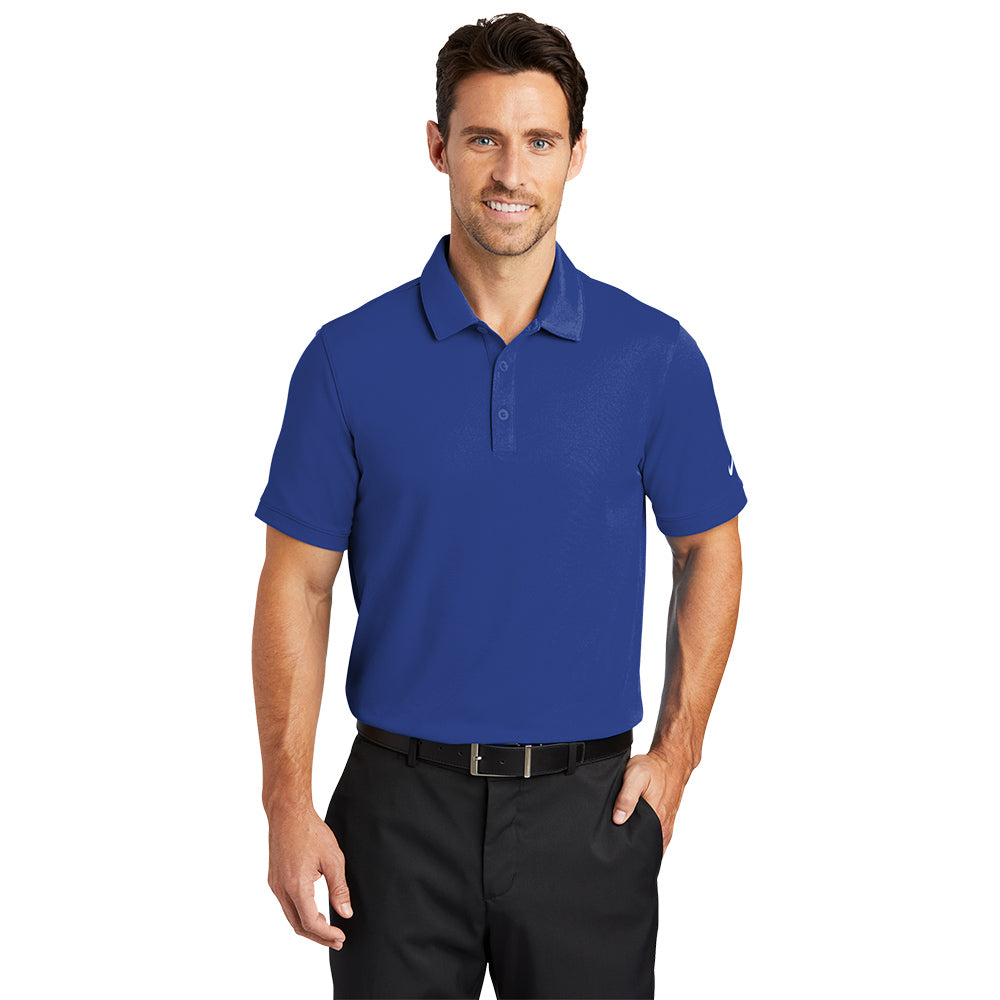 Nike Dri-FIT Solid Icon Pique Modern Fit Polo - Deep Royal Blue