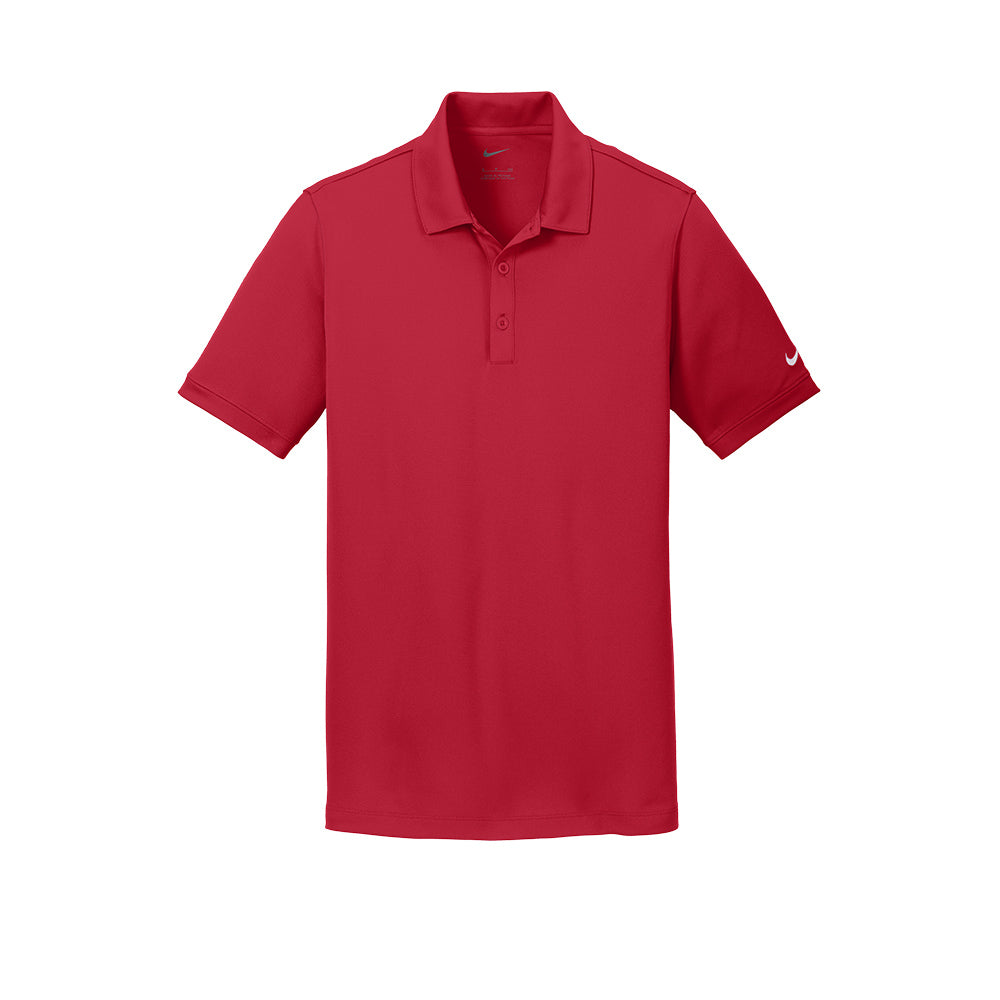 Nike Dri-FIT Solid Icon Pique Modern Fit Polo - Gym Red