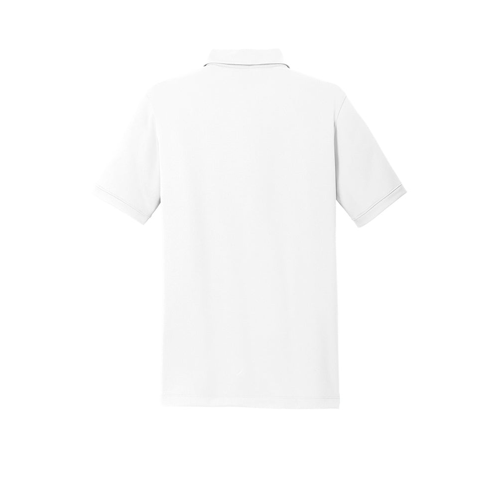 Nike Dri-FIT Solid Icon Pique Modern Fit Polo - White