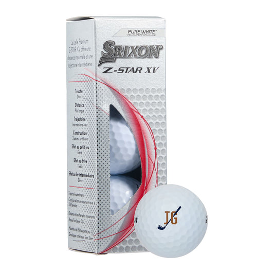 Srixon Z-STAR XV Golf Balls - 3 Pack - White