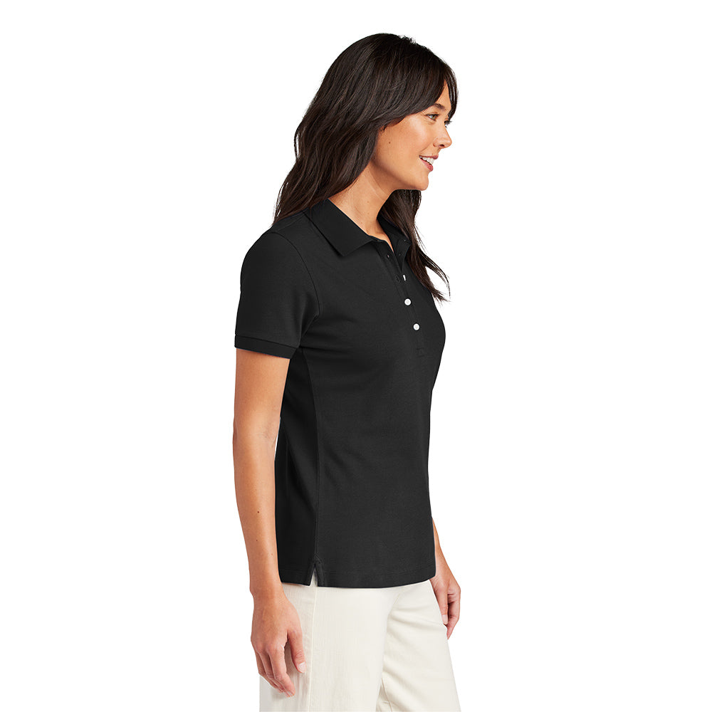 Brooks Brothers® Women’s Pima Cotton Pique Polo - Deep Black