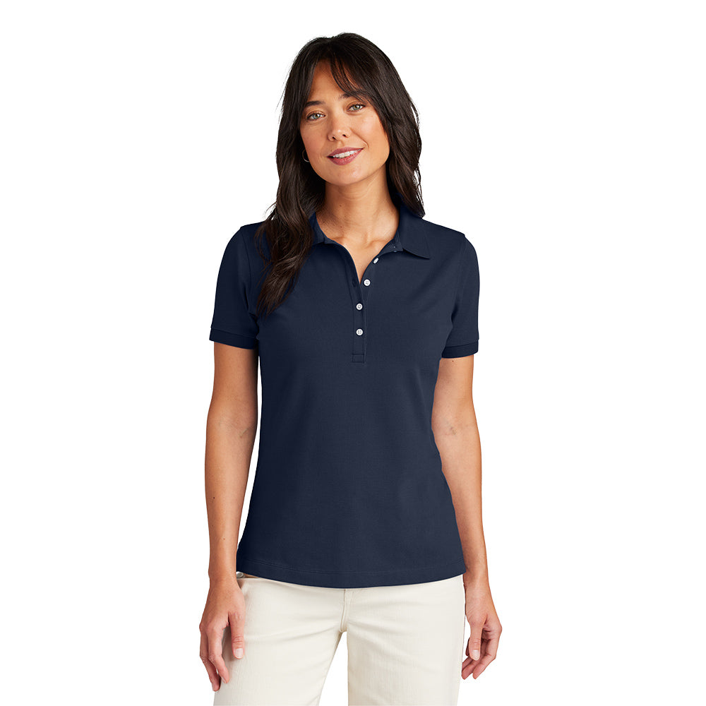 Brooks Brothers® Women’s Pima Cotton Pique Polo - Navy Blazer