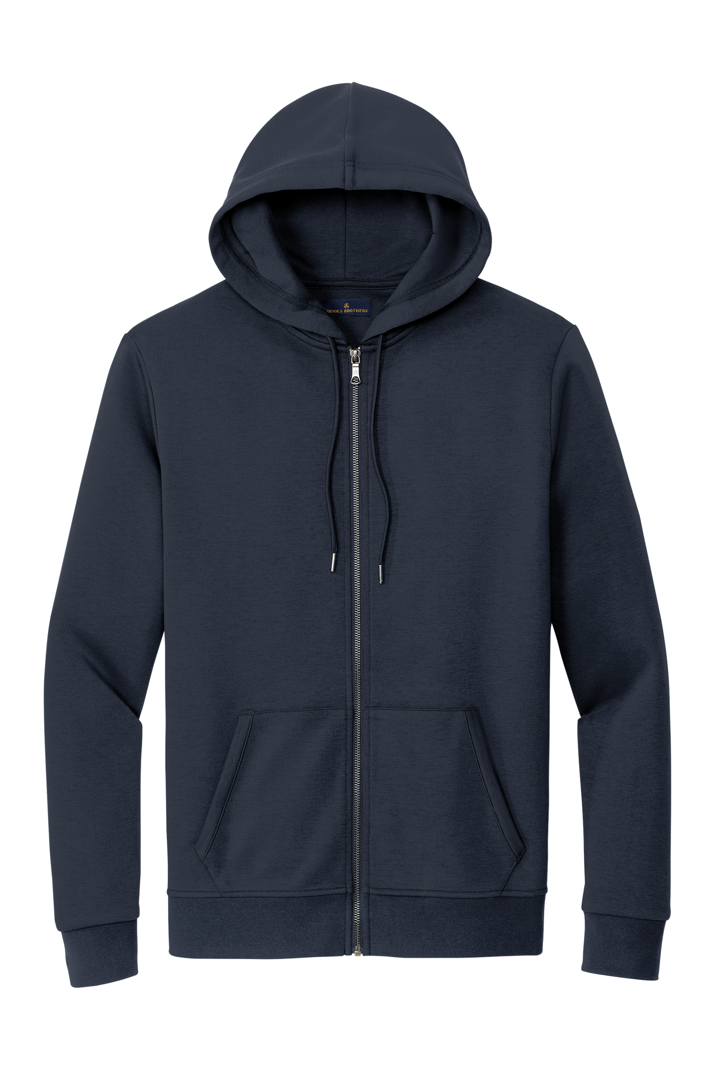 Brooks Brothers® Double-Knit Full-Zip Hoodie - Night Navy