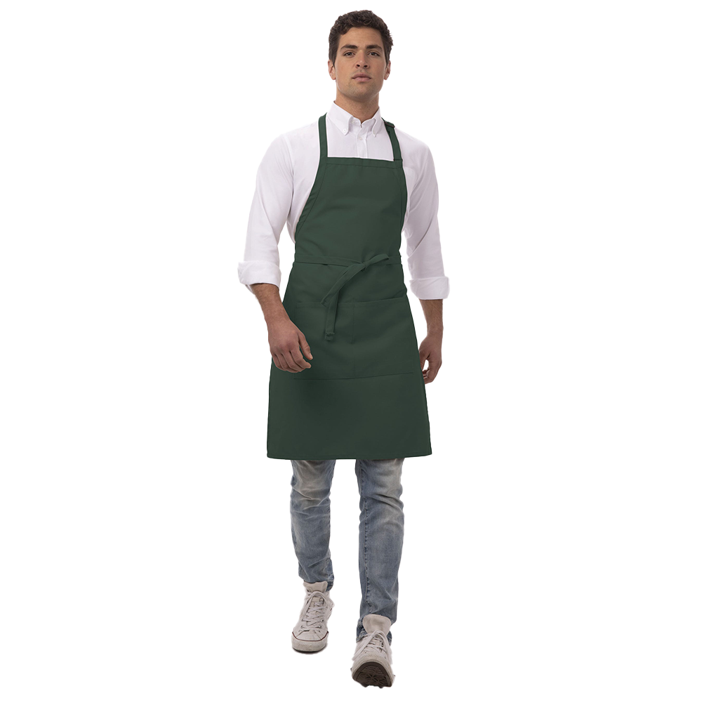 BUTCHER APRON - Hunter Green